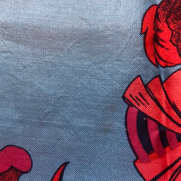 Vintage Silk Scarf - Picture 6 of 7